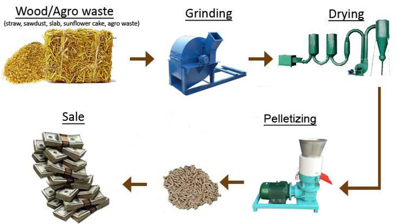 Biomass Pellet Mill Makes Environmental Friendly & Economic Fuel